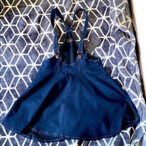 Denim blue dress